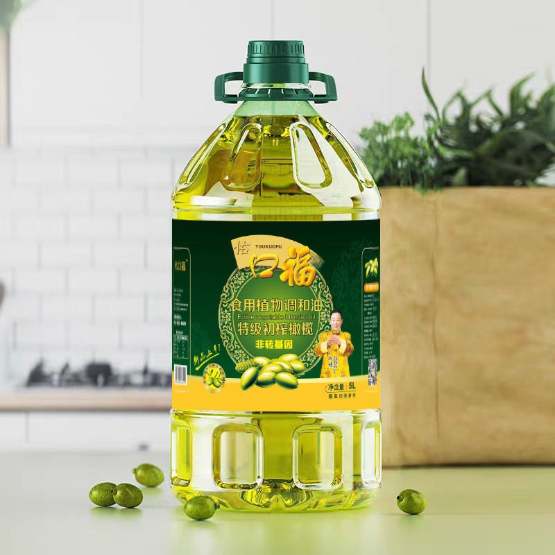 祐口福 特级初榨橄榄食用植物协调油 5L