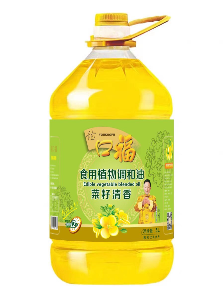 祐口福 菜籽清香食用植物协调油 5L